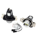 for BMW 3 Series 2009-2011 E90 Sedan E91 Wagon LCI Halogen Headlight Angel Eyes Marker Light Bulbs Bright Headlight Replacement.