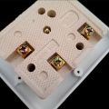 Asim  3 in 1 Universal 3 Pin Power Plug Socket Multi Plug Socket Wall Socket Plate  - 500 Voltage. 