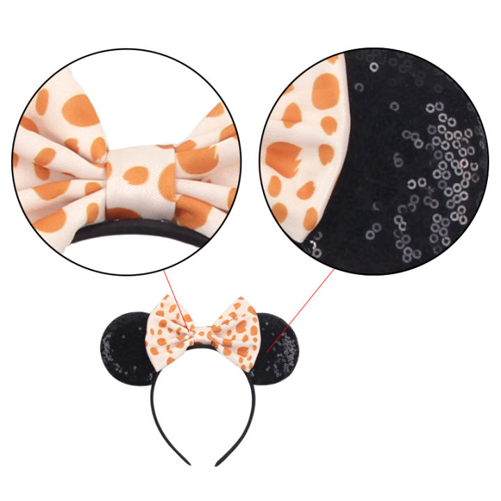2026%20Classical%20Mouse%20Ears%20Headband%20Embroidery%205"%20Sequins%20Dot%20Bow%20Hairband%20For%20Girls%20Featival%20Party%20DIY%20Hair%20Accessories%20-%20Image%205