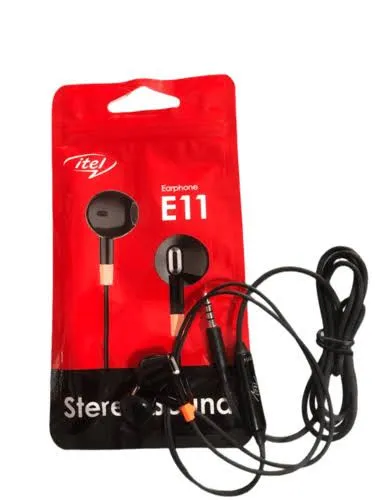 ITel E11 Earphone with Free Gift Ear Phone Stereo Sound In Ear Headphone Daraz .bd