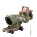 Trijicon ACOG 4X32 Black Tactical Real Fiber Optic Red Illuminated .... 