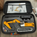 970 Mini Excavator 1/50 RTR RC Excavator Simulation Model with Light and Sound Desktop Remote Control Excavator Model Toy Gift. 