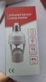 Automatic Human Body Infrared IR Sensor LED Bulb Light E27 Base Lamp Holder. 