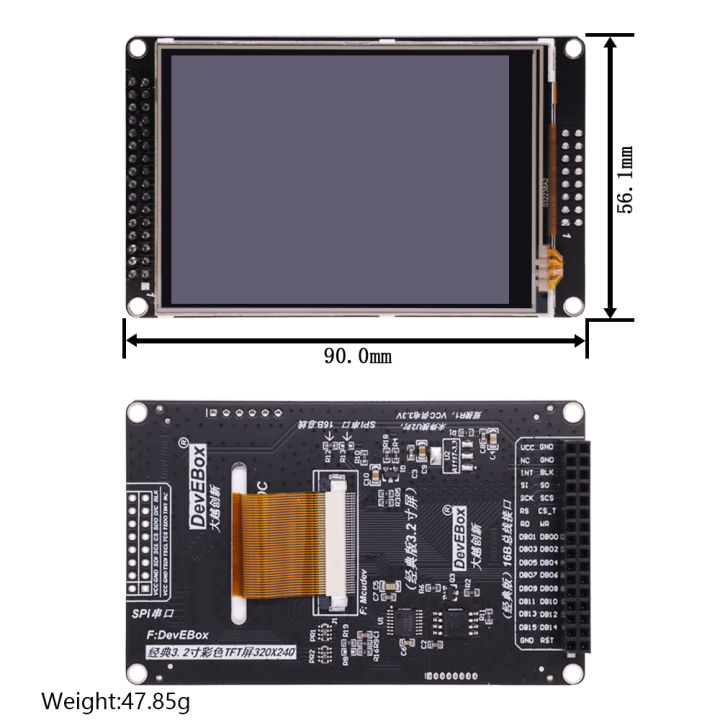 STM32F407VET6%20Development%20Board%20Cortex-M4%20STM32%20Minimum%20System%20Learning%20Board%20ARM%20Core%20Board%20+3.2%20Inch%20LCD%20TFT%20With%20Touch%20Screen%20-%20Image%205