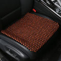 Summer  Wooden Bead Seat Cushion  Stitched by Hand  Comfortable and Breathable  Suitable for Office, Home and Car. 