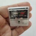 AC 220V Analog Meter For stabilizer And electric Panel AC volt Meter multipurpose. 
