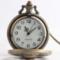 Anime One Piece Pocket Watch Animation Peripherals Toys European American Vintage Bronze Fashion Children Birthday Gifts. 
