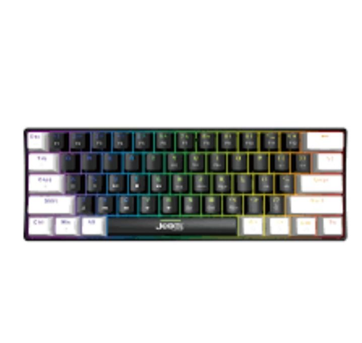 Jedel%20Gaming%20Rgb%20Keyboard%20Mechanical%20with%20Red%20Switch%20Colorful%20Backlight%20Black%20and%20White%20Combination%20Keys%20PAK%20FF%20-%20Image%203