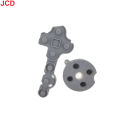 JCD 10 Sets Conductive Rubber Silicone Pads For Xbox 360 Wireless Controller Contact Button D-Pad Repair Parts. 