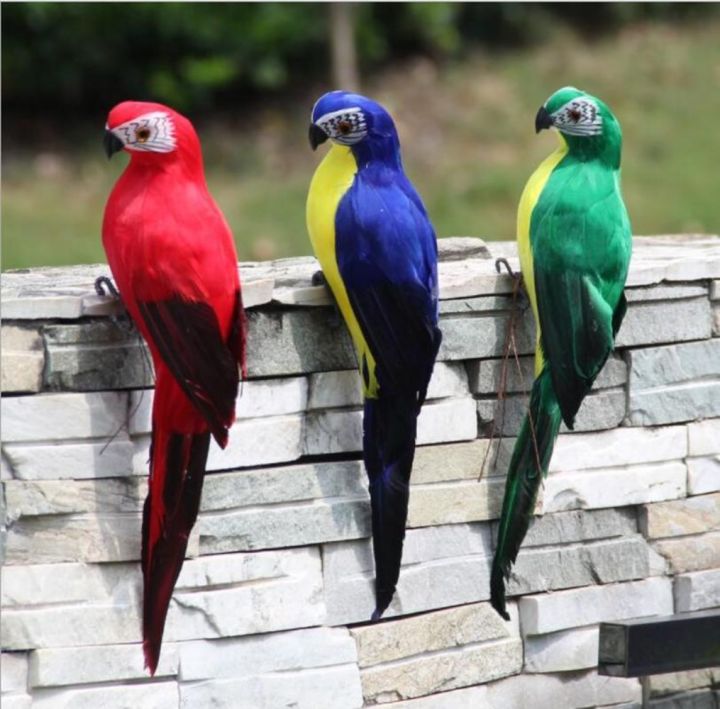 25/35cm%20Creative%20Handmade%20Simulation%20Parrot%20Animal%20Bird%20Garden%20Props%20Decoration%20Miniature%20Feather%20Lawn%20Doll%20Ornaments%20-%20Image%204