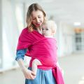 Cotton Baby Wrap Carrier Newborn to Toddler Stretchy Cotton Travel Baby Wrap Carrier Baby Sling 0-36 Months Portable Breathable. 