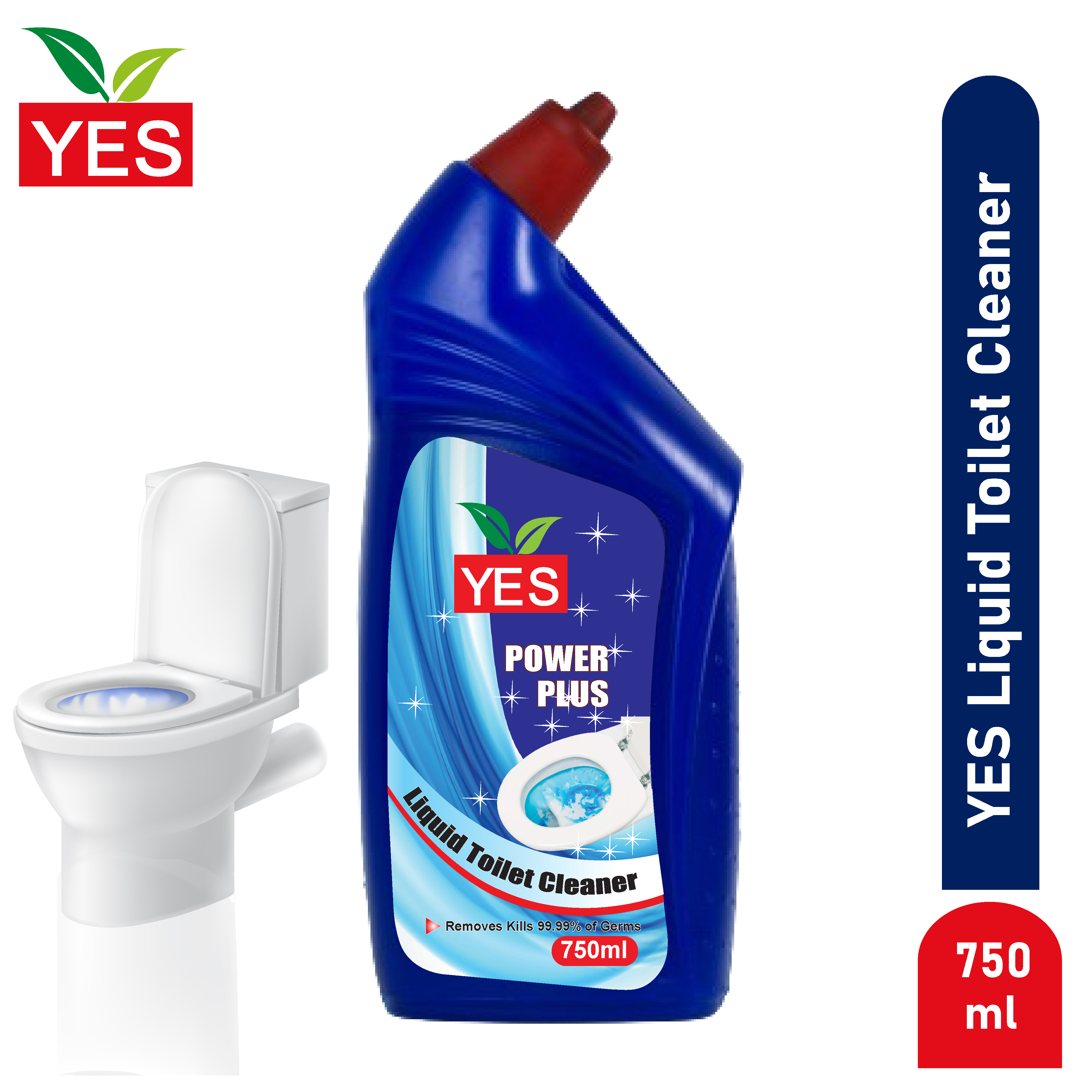 Yes Toilet Cleaner Liquid - 750ml