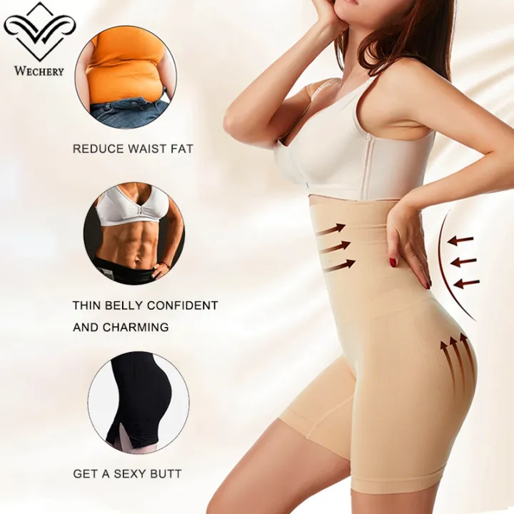 Wechery%20Shapewear%20Women%20Tummy%20Control%20High%20Waist%20Shapers%20Panties%20Butt%20Lifter%20Safety%20Pants%20Underwear%20No%20Pad%20-%20Image%206