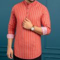 Premium Long Sleeve Striped Katua for Men. 