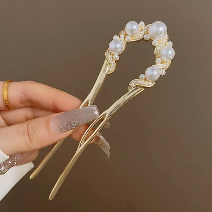 U%EC%9E%90%EB%B9%84%EB%85%80%20Pearl%20Flower%20Hairpin%20New%20Chinese%20Modern%20Simple%20Updo%20U-shaped%20Hairpin%20Hanfu%20Hair%20Accessory%20Hula%20Girl%20Hair%20Accessories%202025%20-%20Image%203