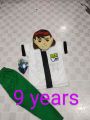 Ben 10 costume and free face mask 3 to 9 years. 