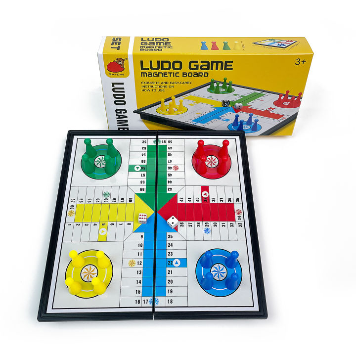 Foldable Magnetic Dice Board Game Portable Plastic Chessboard Tabletop Strategy Game Travel Outdoor Game Set
