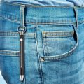 Portable Titanium Alloy Toothpick, Tooth Picking ArtifactSpring Telescopic Toothpick, Keychain Pendant, Self-defenseWeapon. 