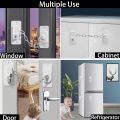 1/3 PCS Adjustable Refrigerator Lock with Keys for Fridge Door Drawers Toilet and baby Safety Cabinet Lock  Child Safety Locks. 