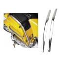 1 Pair Motorbike Fairing Bow Shaped Strake for Honda GoldWing GL1800 2001 2002 2003 2004 2005 2006 2007 2008 2009 2010 2011. 