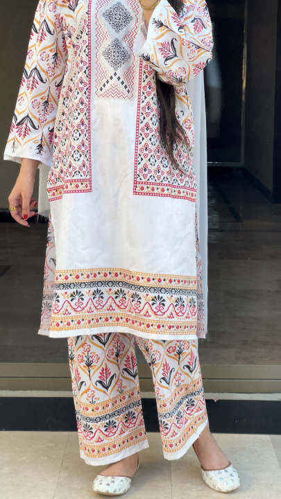 Samar's%20Fashion%20Summer%20Trendy%20New%20Arrival%20Stitched%20Fashionable%20Multicolor%20Printed%202pc%20Dress%20For%20Women%20and%20Young%20Girls%20-%20Image%204
