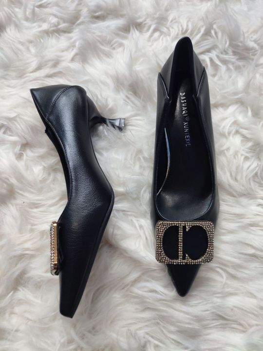 Rhinestone%20Buckle%20Decor%20Shoes%20For%20Women%20-%20Image%202