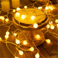 6M USB/Battery Power Ball LED String Lights Garland Lights Waterproof Outdoor Lamp Wedding Garden Fairy Lights Christmas Decor. 