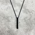 Necklace Stick Chain Men's and Women's Jewelry HIYEE Stainless Steel  Gift Party and Wedding Non-fading Waterproof Charm Jewelry. 