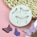 3 Butterfly Silicone Molds for Candles, Clay, and Resin - Insect Themed. 