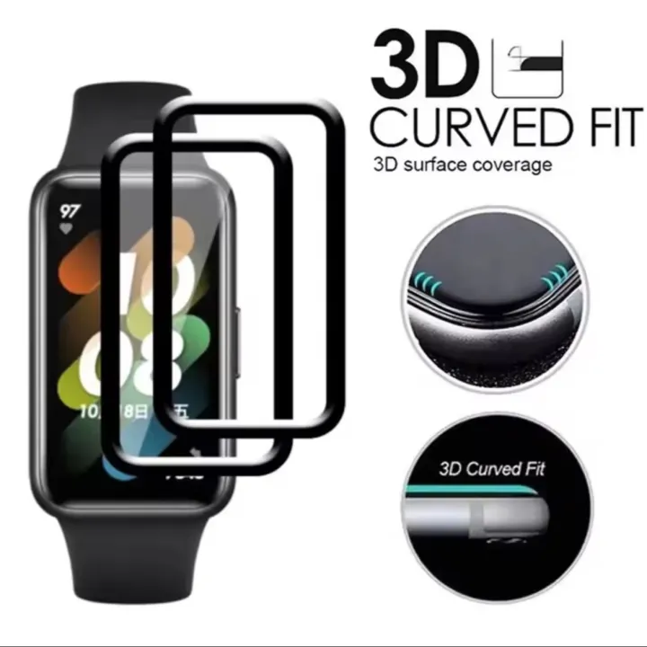 for%20Samsung%20Galaxy%20Fit3%202%20Pcs%20Carved%20Screen%20Protector%20Full%20Screen%20Pmma%20Composite%20Soft%20Film%20-%20Image%207