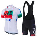 2025 Men's UAE Cycling Jersey Set classic MTB Cycling Bib Shorts Kit Reflective Bike Clothes Bicycle Maillot Cycling Clothing. 