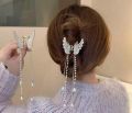 Butterfly Hair Claw Clip Metal Clutcher Claw Clamps Wedding Hair Accessories For Girls. 