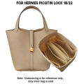 For H Picotin18 22 Felt Cloth Insert Bag Organizer Makeup Handbag Organizer Travel Inner Purse Portable Cosmetic Bags. 