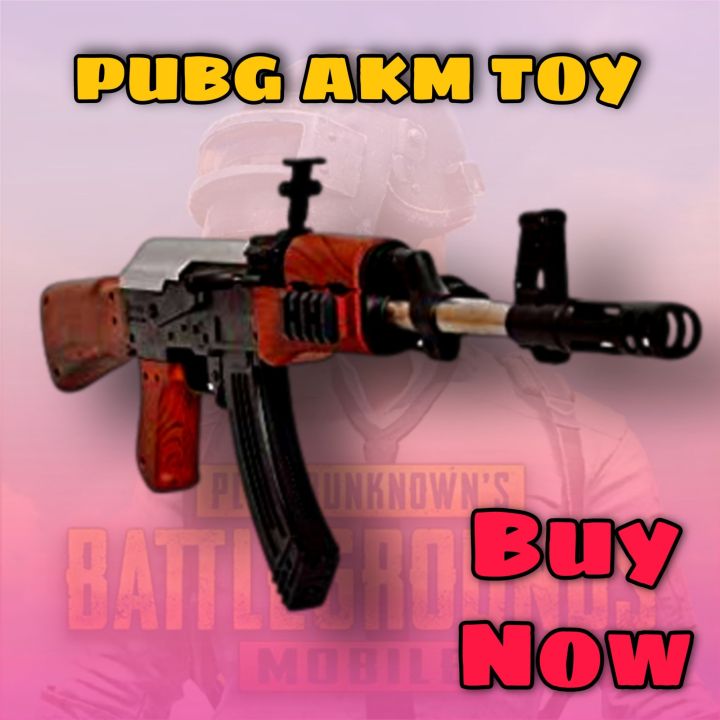 PUBG A-K-M Toy For KIDS - 21 Inch - Black
