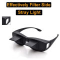 Amazing Lazy Creative Periscope Horizontal Reading Books Sit Glasses On Bed Lie Down View TV Myopia Usable Prism Spectacles. 