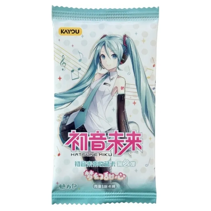 KAYOU%20Genuine%20Hatsune%20Miku%20Collection%20Hobby%20Cards%20Virtual%20Singer%20Shine%20Superstar%20Halloween%20Cosplay%20Cute%20Children's%20%20-%20Image%205