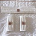 3pcs Baby Stroller Front Armrest Protective Cover Cotton Trolley Towel Children's Drool Towel Kids Seat Bib Stroller Accessories. 