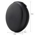Ivinxy Portable Headphone Storage Bag Headphone Bag Shatterproof Waterproof Carrying Case For Storage Data Line Headphones.