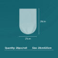 5Roll 100Pcs Mini Garbage Bag Household Thickened Small Desktop Garbage Can Garbage Bags Disposable Trash Bags Kitchen Tools.