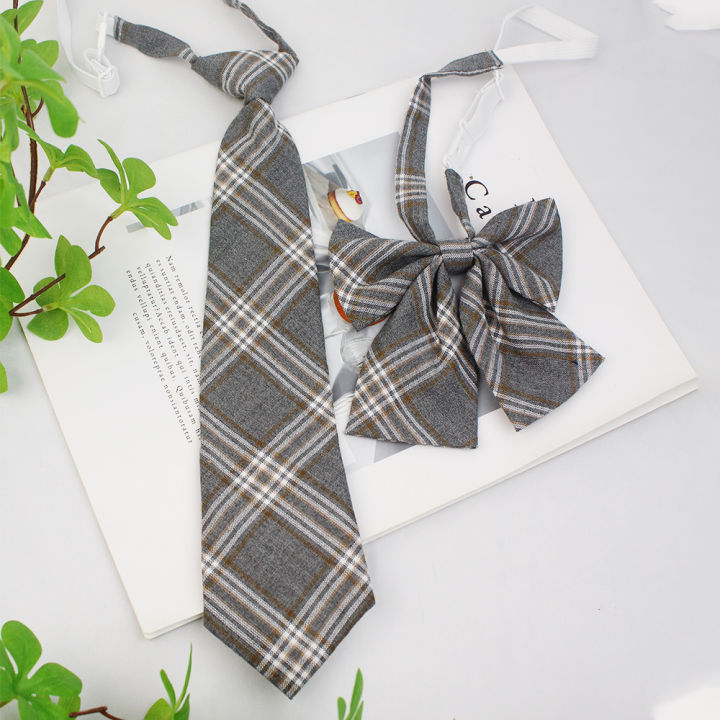 A%20Set%20of%20Two%20Handmade%20Jk%20Ties%20+%20Bow%20Ties,%20Available%20in%20Various%20Styles,%20Versatile%20College-Style%20Jk%20Plaid%20Women's%20Bow%20Ties%20and%20Ties,%20There%20Is%20Always%20One%20That%20Can%20Meet%20Your%20Needs%20-%20Image%205