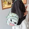 Sanrio Cinnamoroll My Melody Kuromi Pochacco Kawaii Shoulder Bag Cartoon Messenger Bag Portable Satchel Fashion Backpack For Kid. 