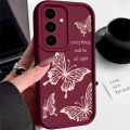 Butterfly Case For Samsung Galaxy S24 S23 S22 Ultra S21 S20 FE A14 A34 A15 A35 A52 A53 A54 5G Shockproof Silicone Soft Cover. 