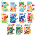 Single Colorful Baby Teaches Cloth Book with Tail Soft Fabric Early Learning. 