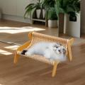 Cat Scratcher Couch Bed Sofa Shape Cute Cat Bed for Sleeping Playing Resting Lounge Bed Cat Lounge Chair Scratching Board. 