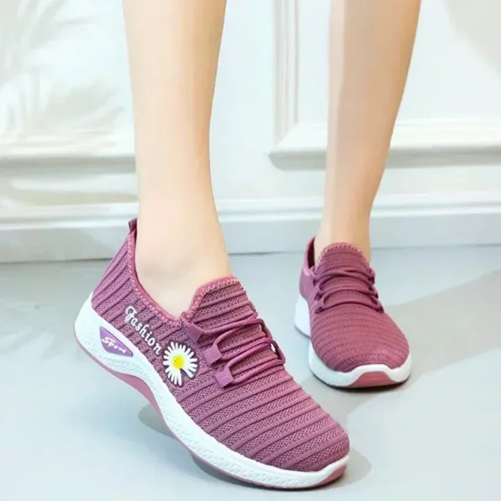 Women's%20Shoes%20Autumn%20New%20Style%20True%20Fly%20Weaving%20Old%20Beijing%20Cloth%20Shoes%20Little%20Daisy%20Women's%20Casual%20Sports%20Shoes%20Walking%20Shoes%20-%20Image%203