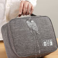 Cable Storage Bag Waterproof Digital Electronic Organizer Portable USB Data Line Charger Plug Storage Bag Travel Cable Organizer.