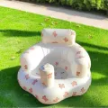 Baby Shower Basin Baby Folding Inflatable Learning Seat Multifunctional Dining Chair Bath Bench Small Sofa Shower Basin Bath Tub. 