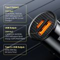 Baseus 30W USB Car Charger Quick Charge 4.0 3.0 FCP SCP USB PD For  iPhone 12 13 14 Pro Fast Charging Car Phone Charger. 