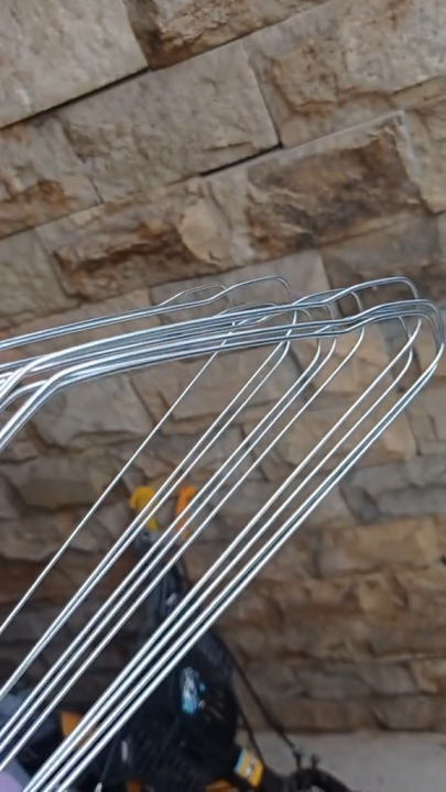 Stainless Steel Clothes Hanger Set 10 pcs