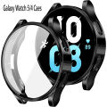 Case for Samsung Galaxy Watch 4 5 6 7 40mm 44mm Protector Cover Coverage Silicone TPU Bumper Screen Protection Full Accessories. 